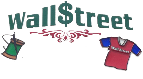 wallstreet embroidery & silk screening logo
